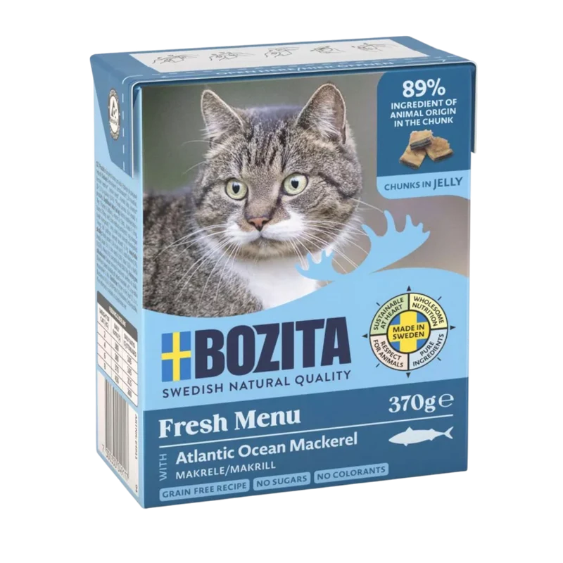 Bozita Häppchen in Gelee mit Makrele
