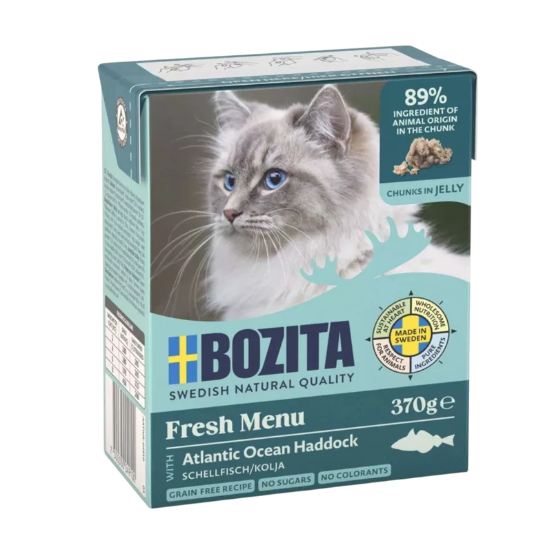 Bozita Häppchen in Gelee mit Schellfisch