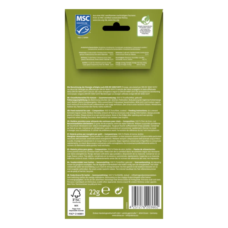 Dokas Cat - Thunfisch Filet
