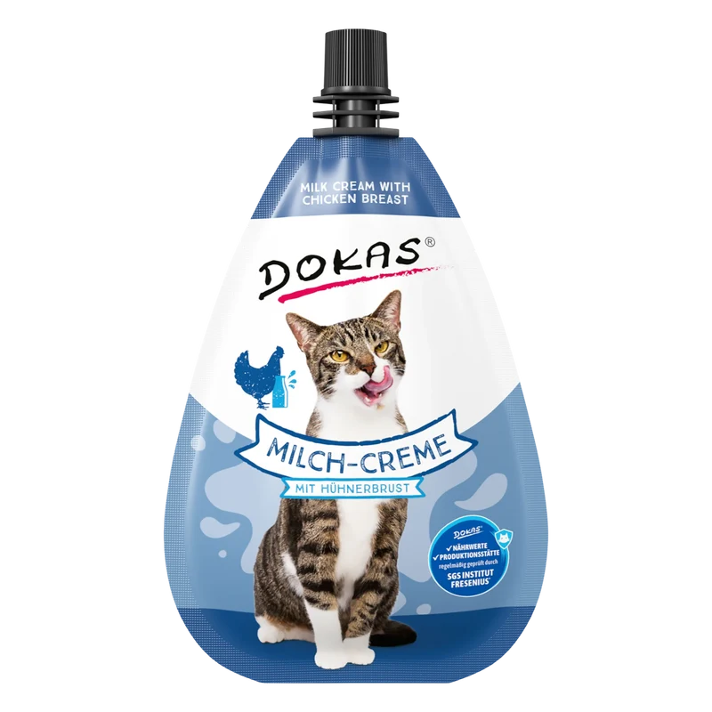 Dokas Cat - Milch-Creme mit Hühnerbrust