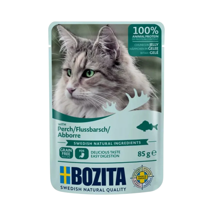 Bozita Häppchen in Gelee mit Barsch