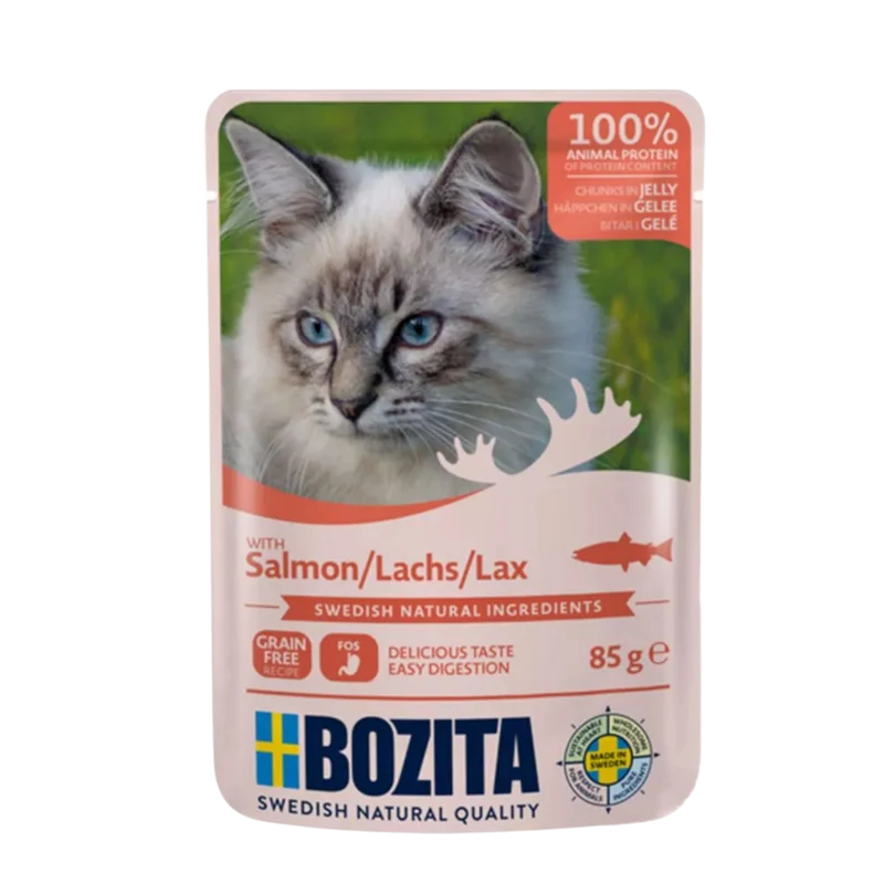 Bozita Häppchen in Gelee mit Lachs
