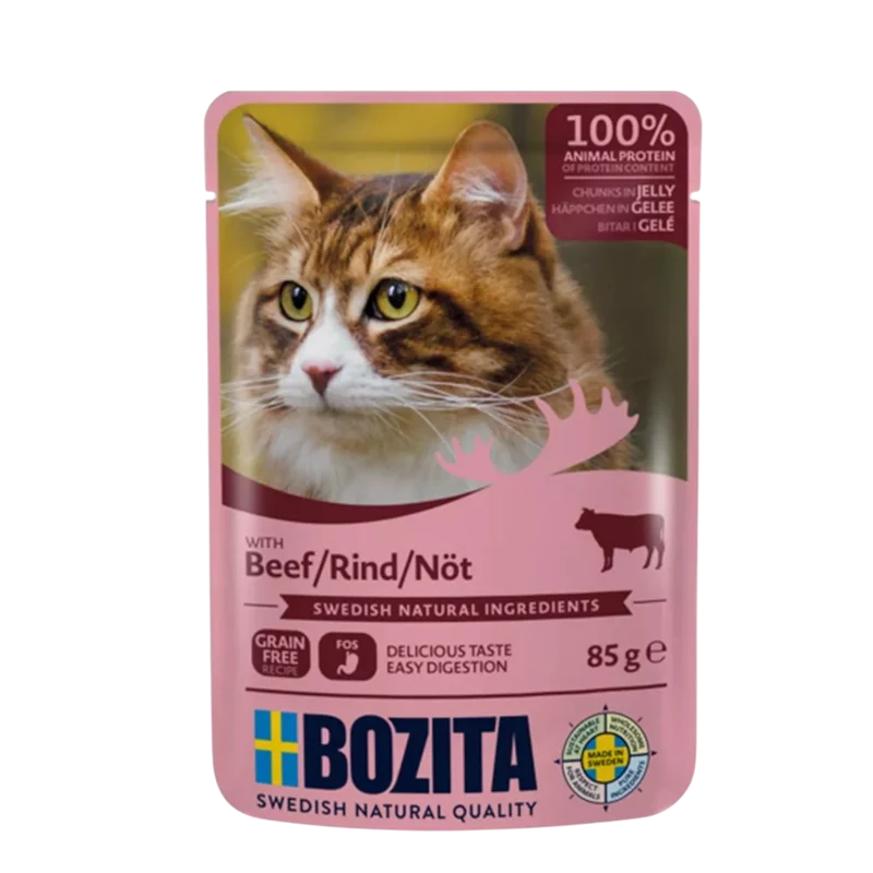Bozita Häppchen in Gelee mit Rind