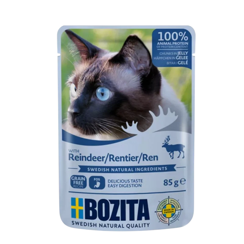 Bozita Häppchen in Gelee mit Rentier