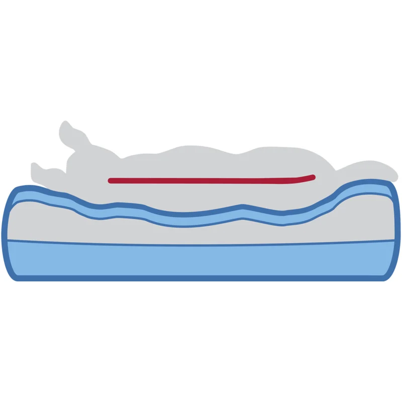 Orthopädisches Vital Bett Lino Soft Edition