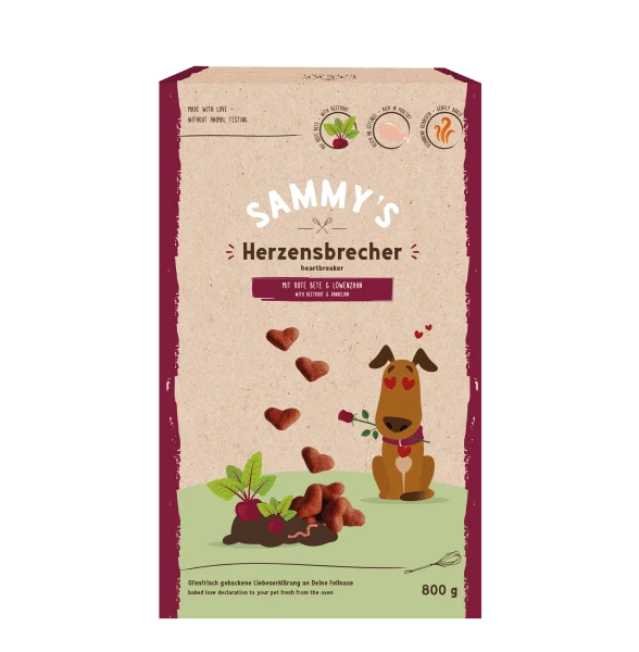 Bosch Sammy´s Herzensbrecher mit Rote Bete & Löwenzahn