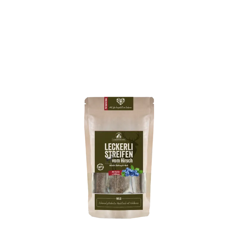 Lakefields Snack Wild-Fleischstreifen