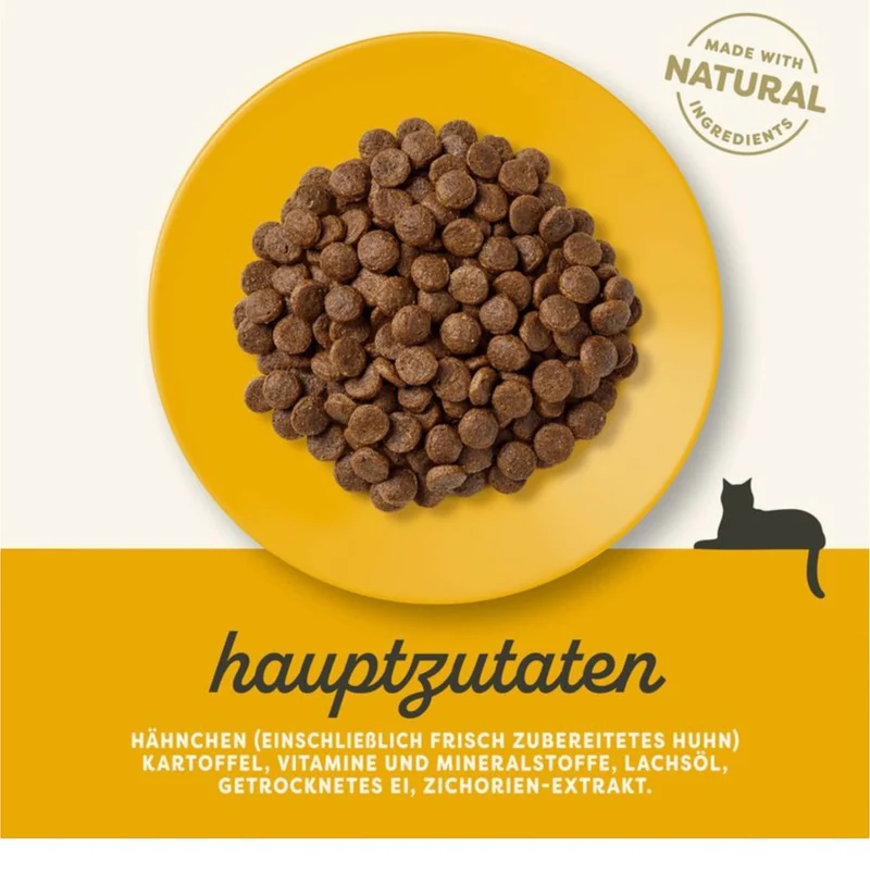 Applaws Cat Trockenfutter Senior Huhn – Getreidefreie Premium-Nahrung für ältere Katzen