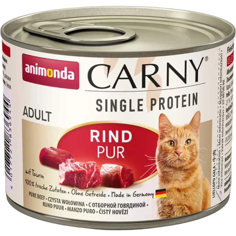 Carny Adult Single Protein Rind pur – klare Rezeptur. Maximale Fleischkompetenz.