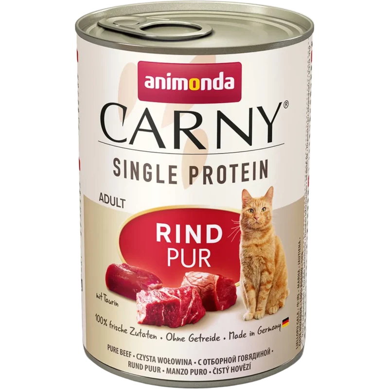 Carny Adult Single Protein Rind pur – klare Rezeptur. Maximale Fleischkompetenz.
