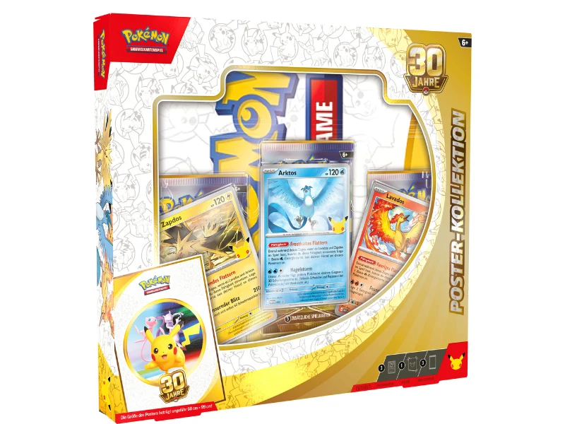 Pokémon Poster-Kollektion 30 Jahre