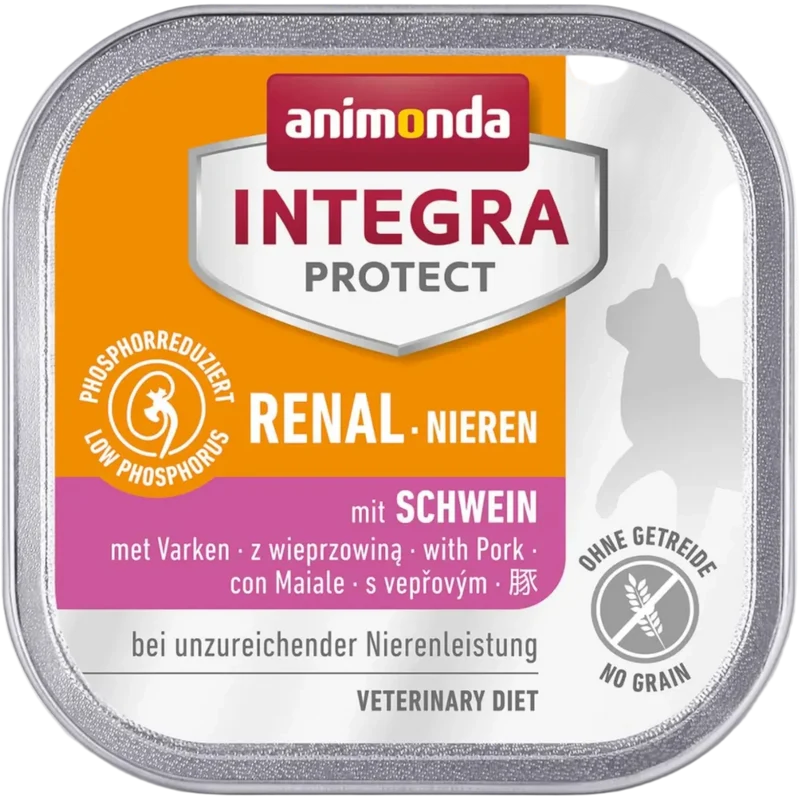 INTEGRA PROTECT Adult Renal mit Schwein Zielgerichtete Nierendiät – geschmacklich attraktiv, klinisch durchdacht, alltagsstabil.