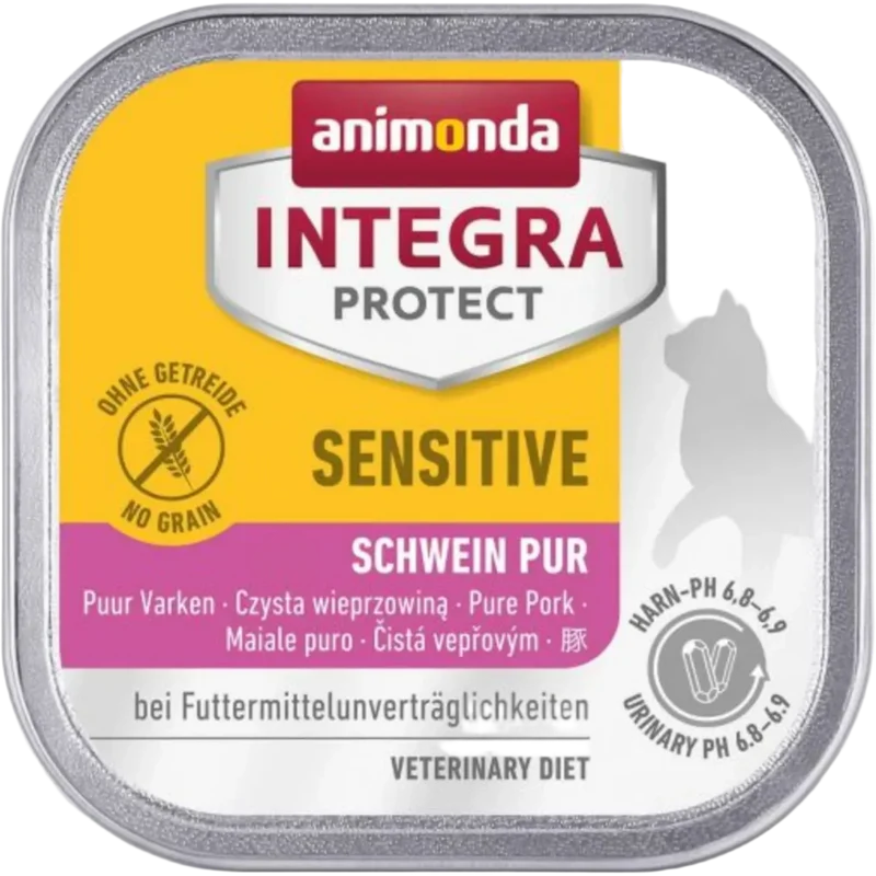 INTEGRA PROTECT Adult Sensitive Schwein pur Die klare Lösung für Katzen mit Futtermittelallergie