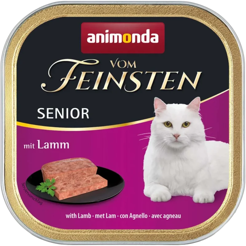 Vom Feinsten Senior mit Lamm Gezielte Premium-Ernährung für reife Katzen