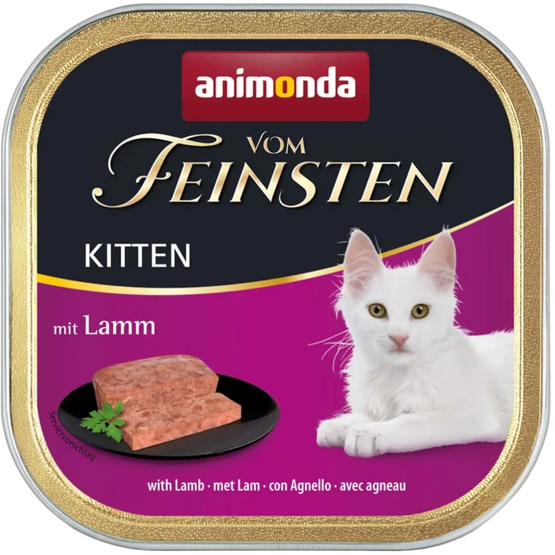 Vom Feinsten Kitten mit Lamm Wachstumsorientierte Premium-Ernährung
