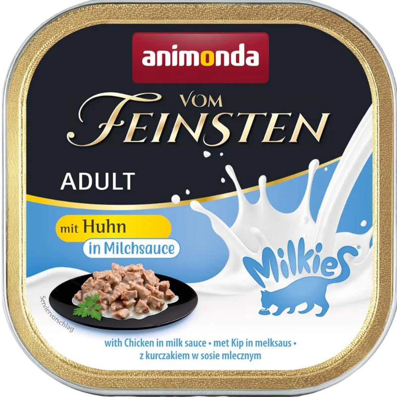 Vom Feinsten Adult mit Milkies®-Sauce – Huhn in Milchsauce Cremiger Verwöhnmoment mit klarer Nährstoffstrategie.