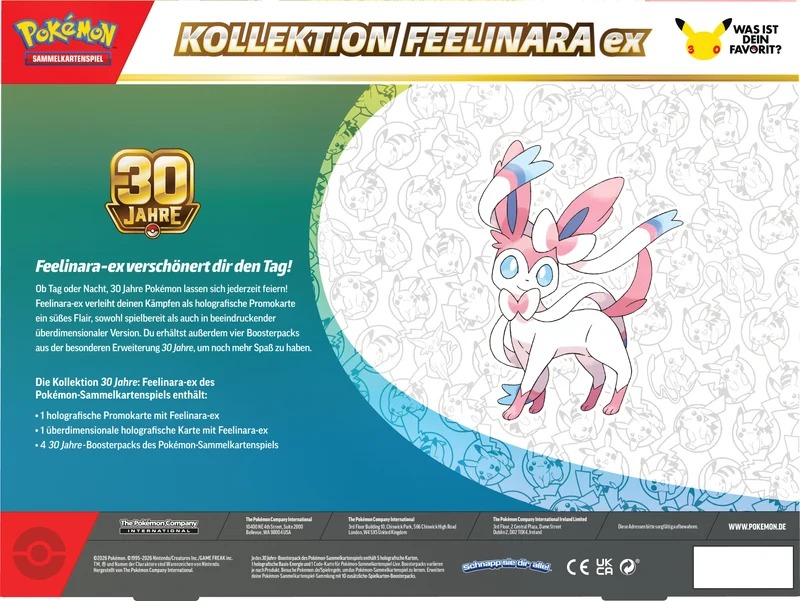 Pokémon Kollektion 30 Jahre: Feelinara-ex