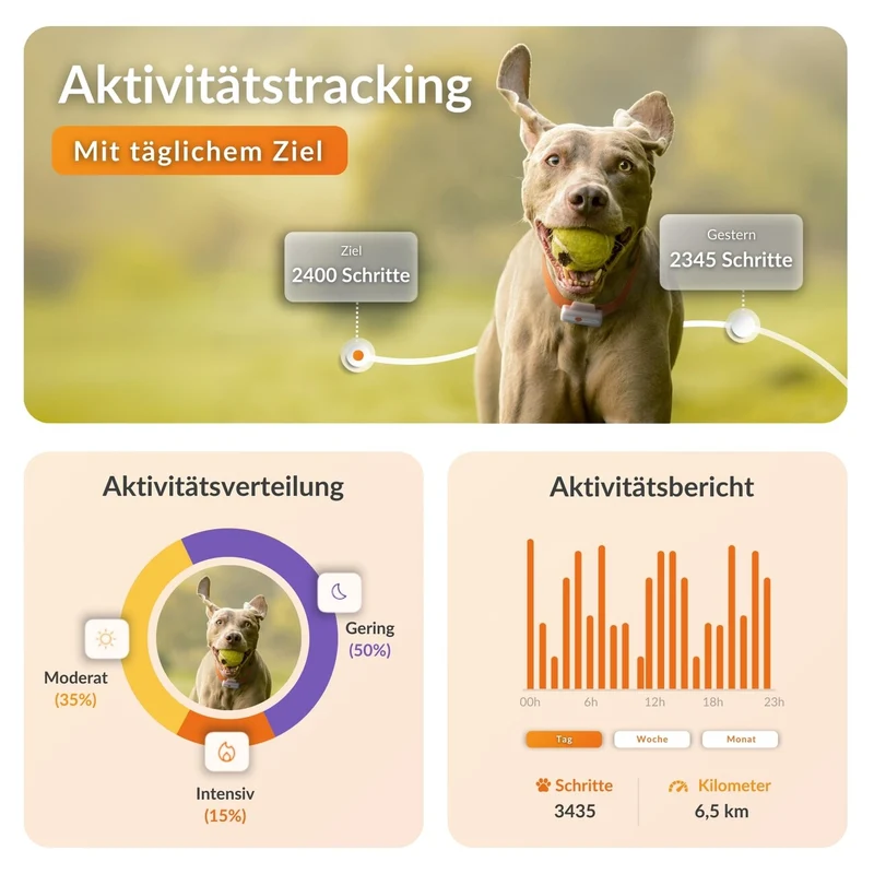 XS GPS Tracker für Hunde mit Lebenslanger Garantie