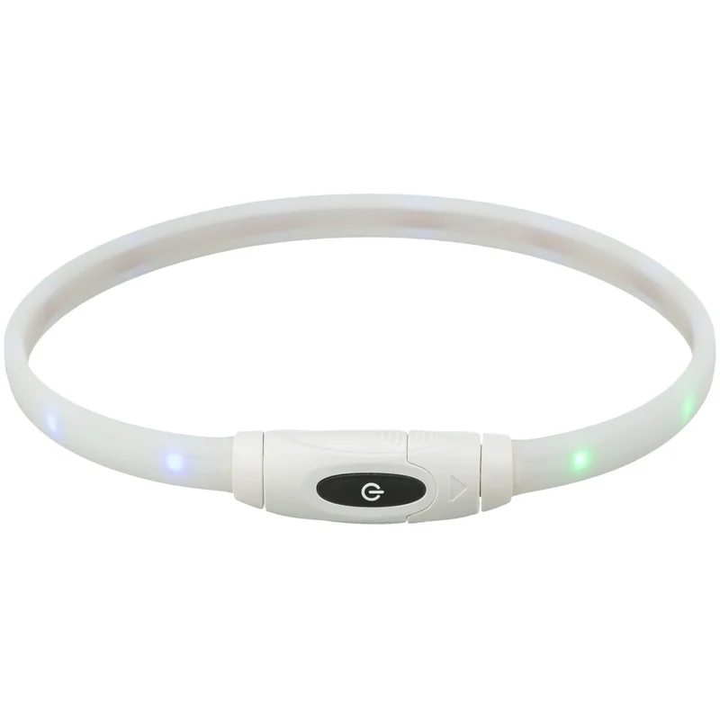 Flash Leuchtring für Hunde, USB, Silikon