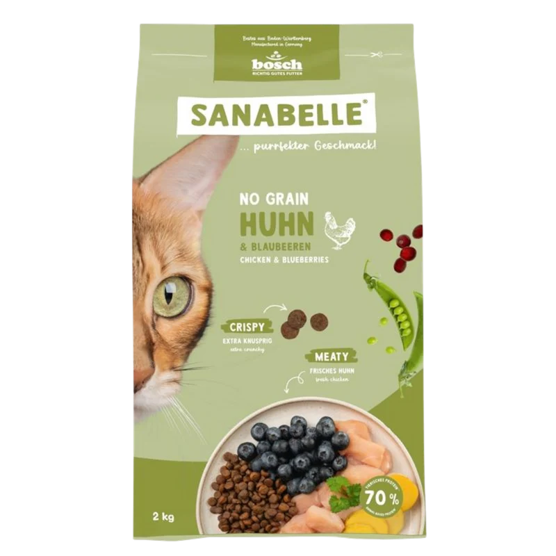 Sanabelle No Grain – Huhn für sensiblen Genuss ohne Getreide