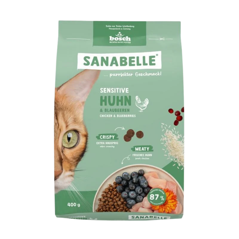 Sanabelle Sensitive – Huhn für sensible Katzen & entspannte Verdauung