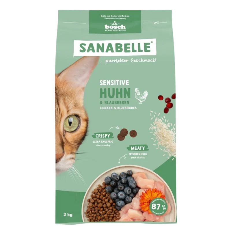 Sanabelle Sensitive – Huhn für sensible Katzen & entspannte Verdauung