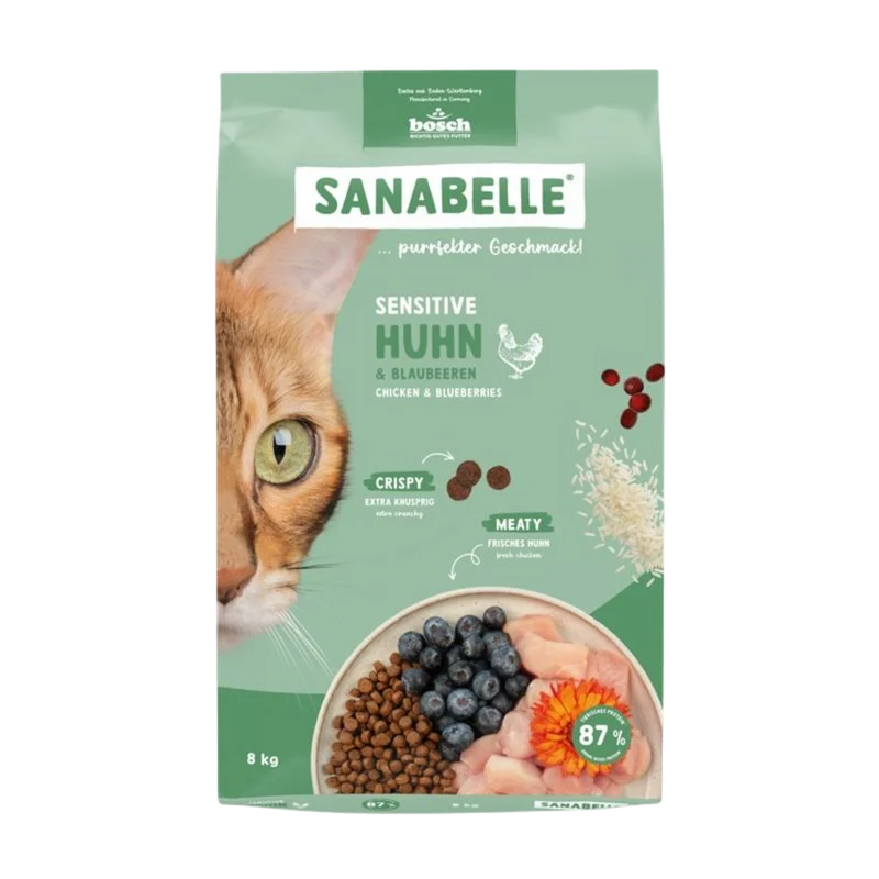 Sanabelle Sensitive – Huhn für sensible Katzen & entspannte Verdauung