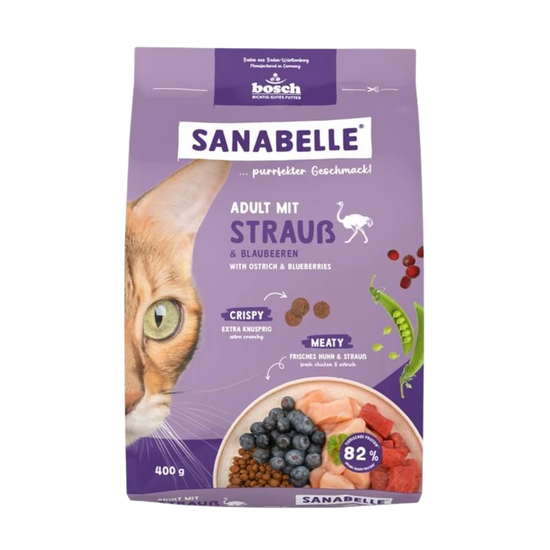 Sanabelle Adult – Strauß für sensible Feinschmecker & ausgewogene Vitalernährung