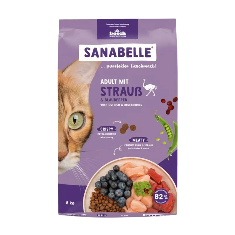 Sanabelle Adult – Strauß für sensible Feinschmecker & ausgewogene Vitalernährung