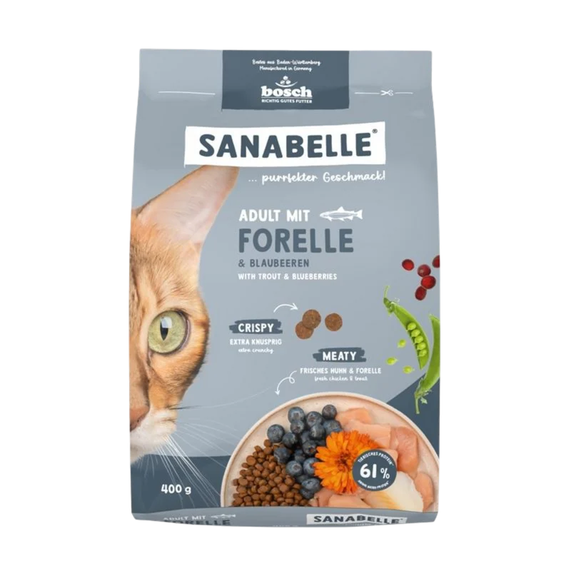 Sanabelle Adult – Forelle für glänzendes Fell & ausgewogene Vitalernährung
