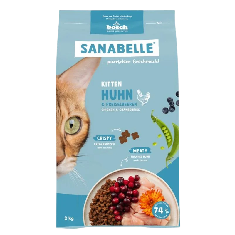 Sanabelle Kitten – Huhn für einen starken Start ins Katzenleben