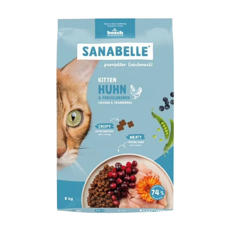 Sanabelle Kitten – Huhn für einen starken Start ins Katzenleben