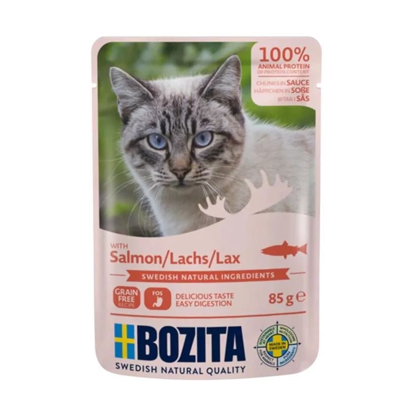 Bozita Häppchen in Sauce mit Lachs