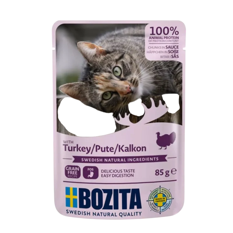 Bozita Häppchen in Sauce mit Pute