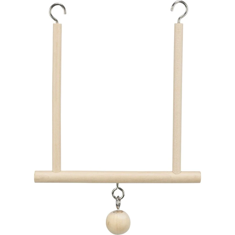 Trapezschaukel mit Holzkugel, Holz