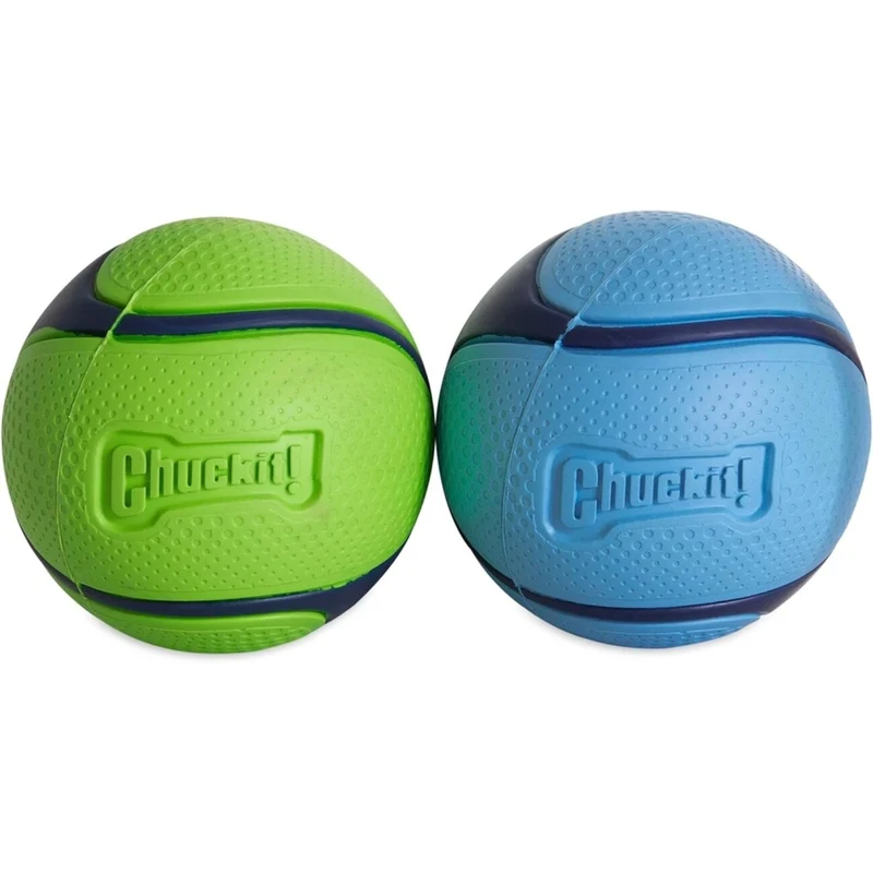 Chuckit! Sniff Fetch Ball Bacon & Peanut Butter 4er Set