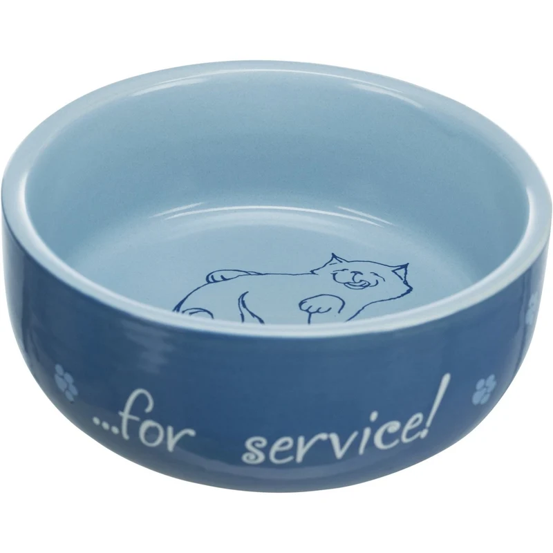 Keramiknapf für Katzen Thanks for Service!