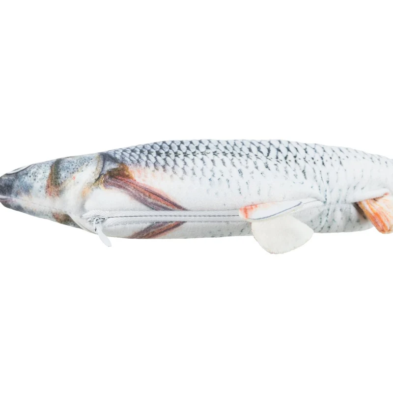 Katzenspielzeug Zappelfisch mit Katzenminze