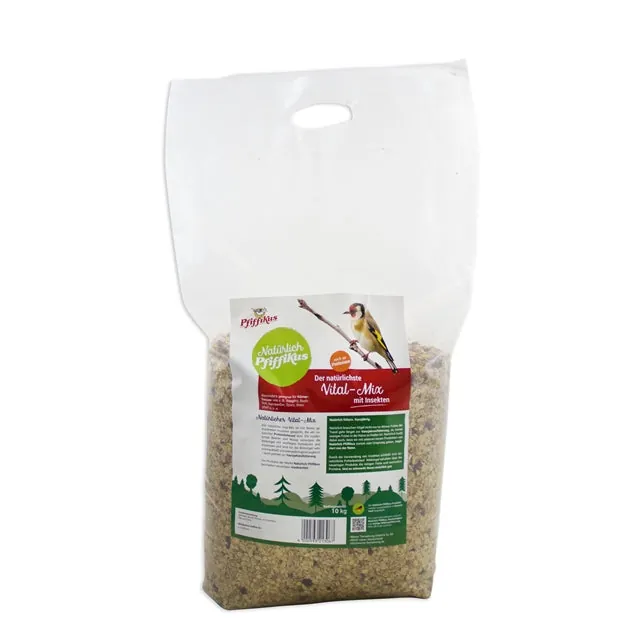 Natürlich Pfiffikus Vital-Mix mit Insekten - proteinreiches Vogelfutter