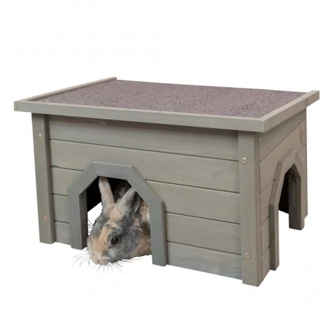 Trixie Natura Kleintierhaus für Kaninchen und Meerschweinchen