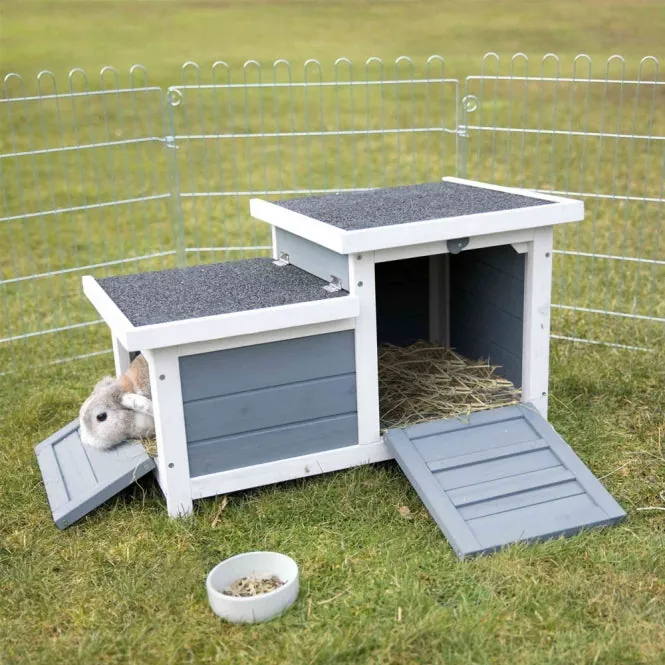Trixie Natura Kleintierhaus für Kaninchen und Meerschweinchen
