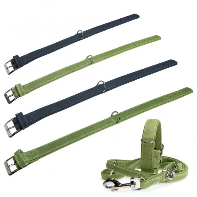 Karlie Buffalo Halsband – aus Kalbsleder für Hunde