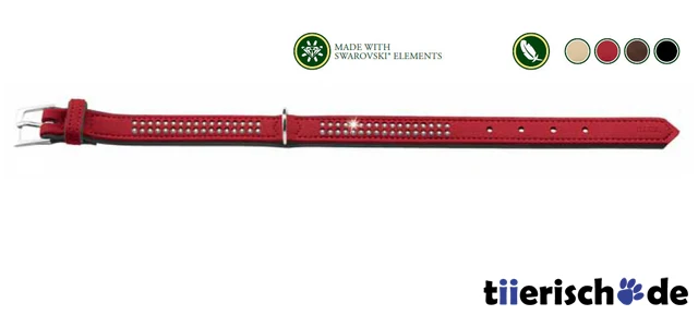 Hunter Halsband mit Swarovski Strass Softie Deluxe