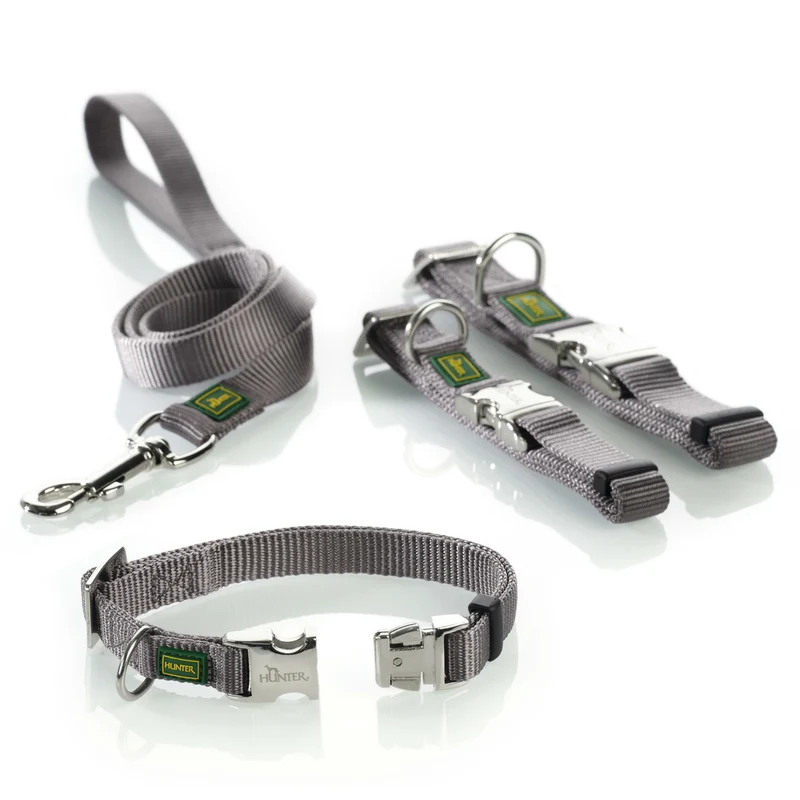 Hunter Halsband Vario Basic Alu Strong Verschluss