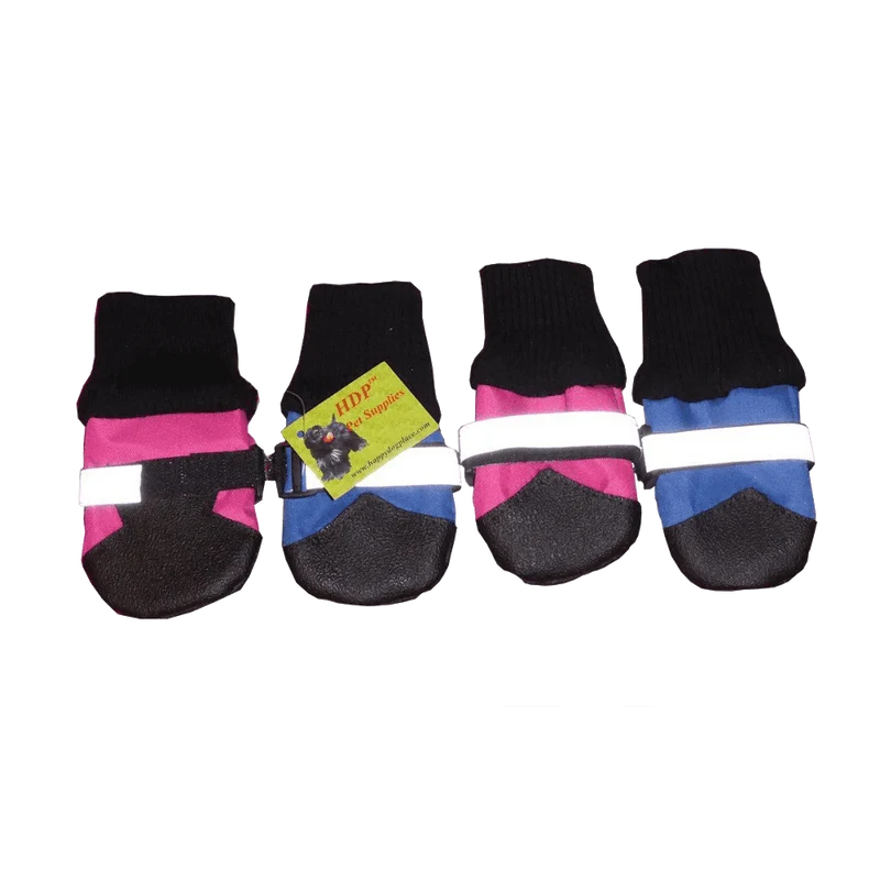 HDP Dog Boots Blue Set of 4 Medium