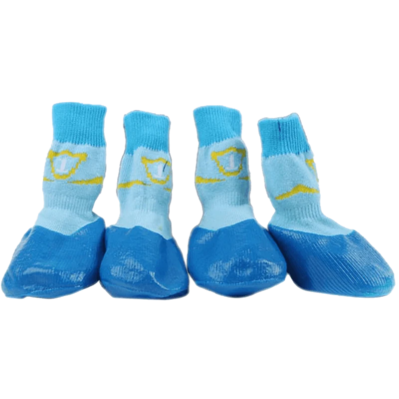 Black Water Proofing Dog Boots Pet Shoes Dogs Snow Booties