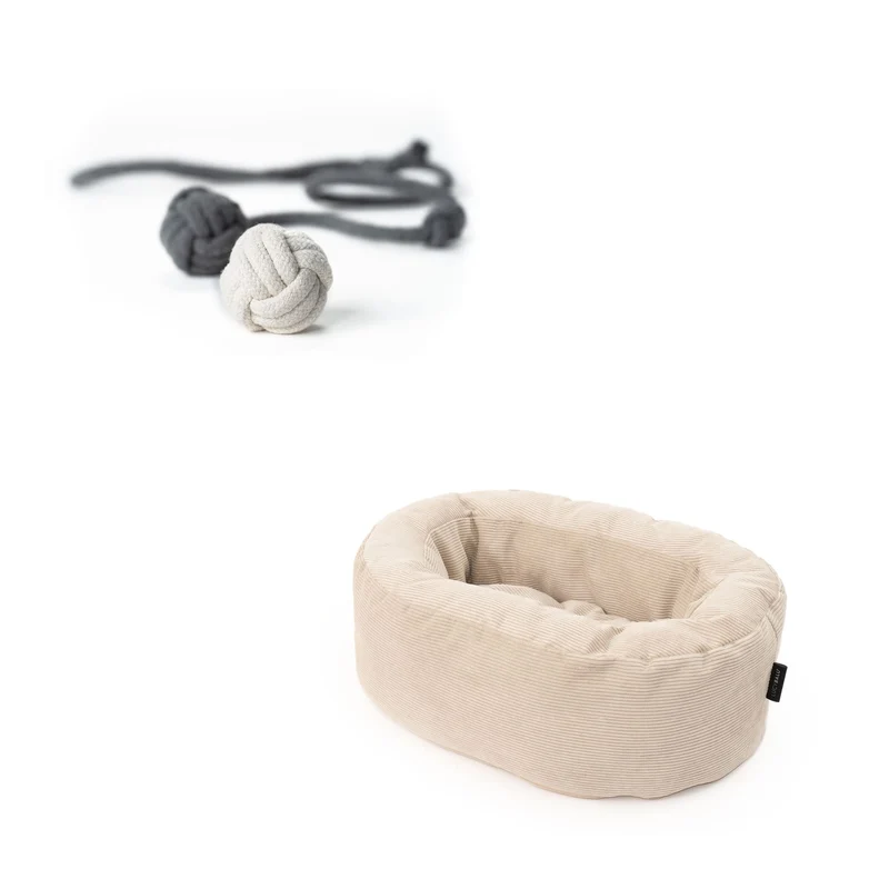 Katzenbett & Spielzeug Set