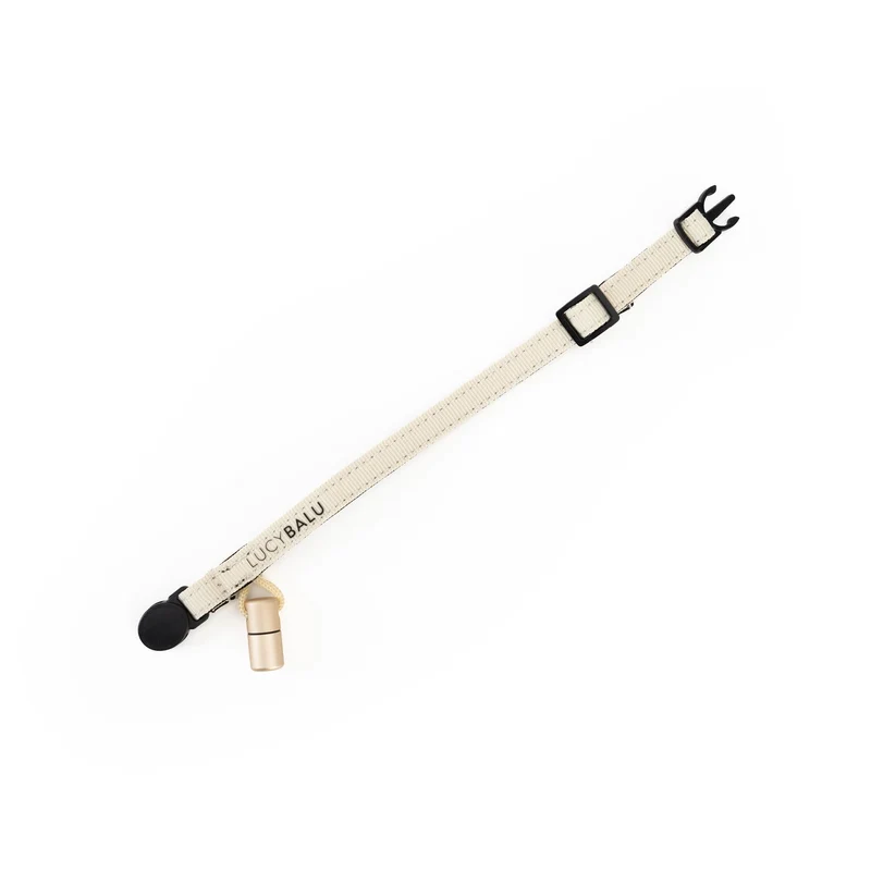 WILLY Katzenhalsband mit Namenskapsel
