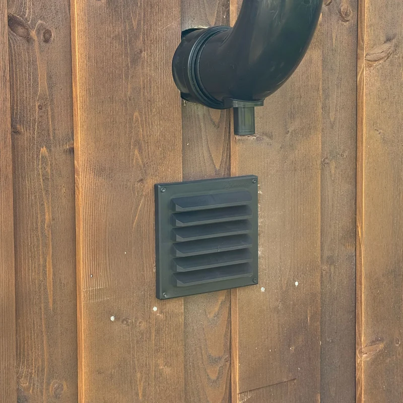 Air inlet grate black