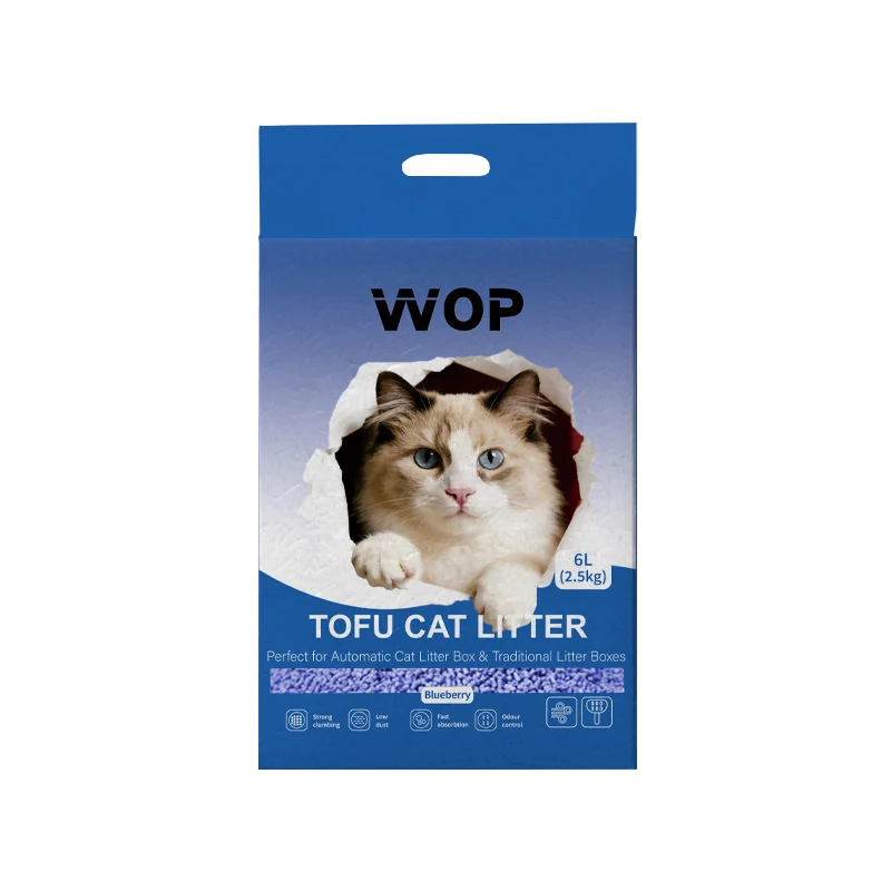 TOFU Katzenstreu Blaubeere